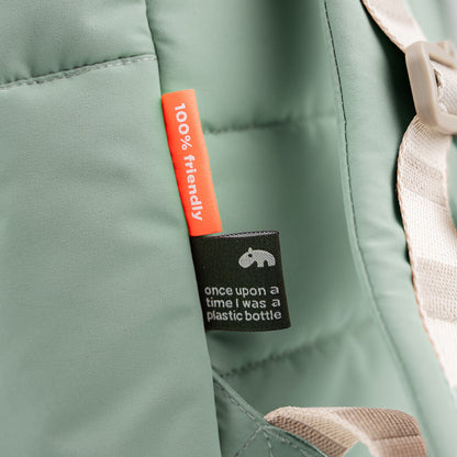 Mochila Infantil Acolchoada - Croco Green | Done by Deer