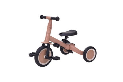 Triciclo 4-em-1 Com Puxador - Lio Castanho | Topmark