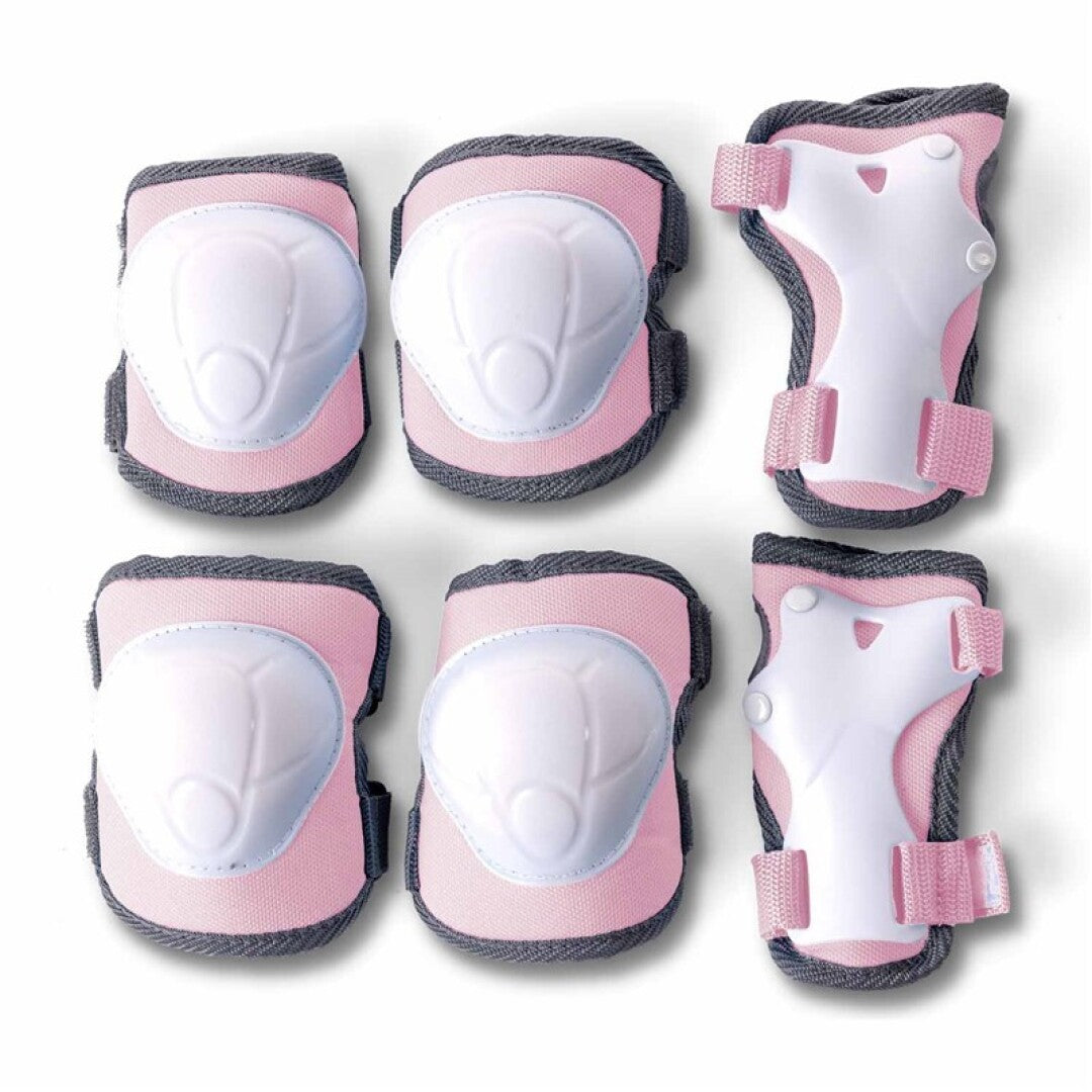 Protecções Cotovelos e Joelhos - Rosa - Yvolution