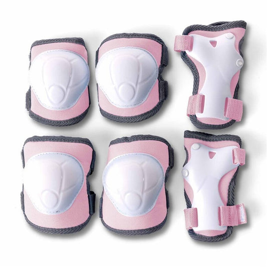 Protecções Cotovelos e Joelhos - Rosa - Yvolution