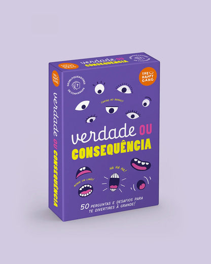 Jogo de Cartas - Verdade ou Consequência - The Happy Gang
