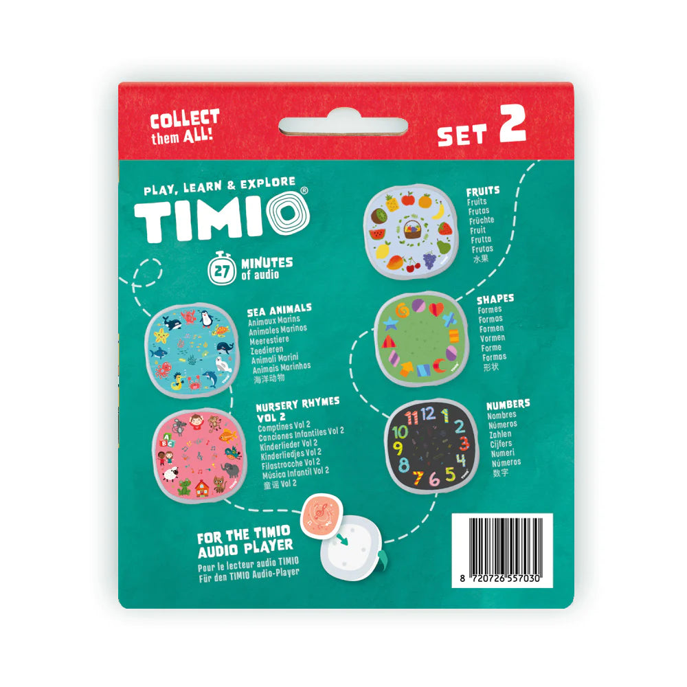 Set 2 de Discos - Timio.