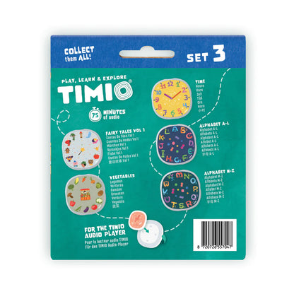 Set 3 de Discos - Timio.