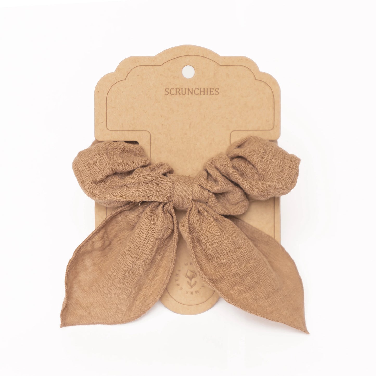 Scrunchies - Taupe | Mrs. Ertha