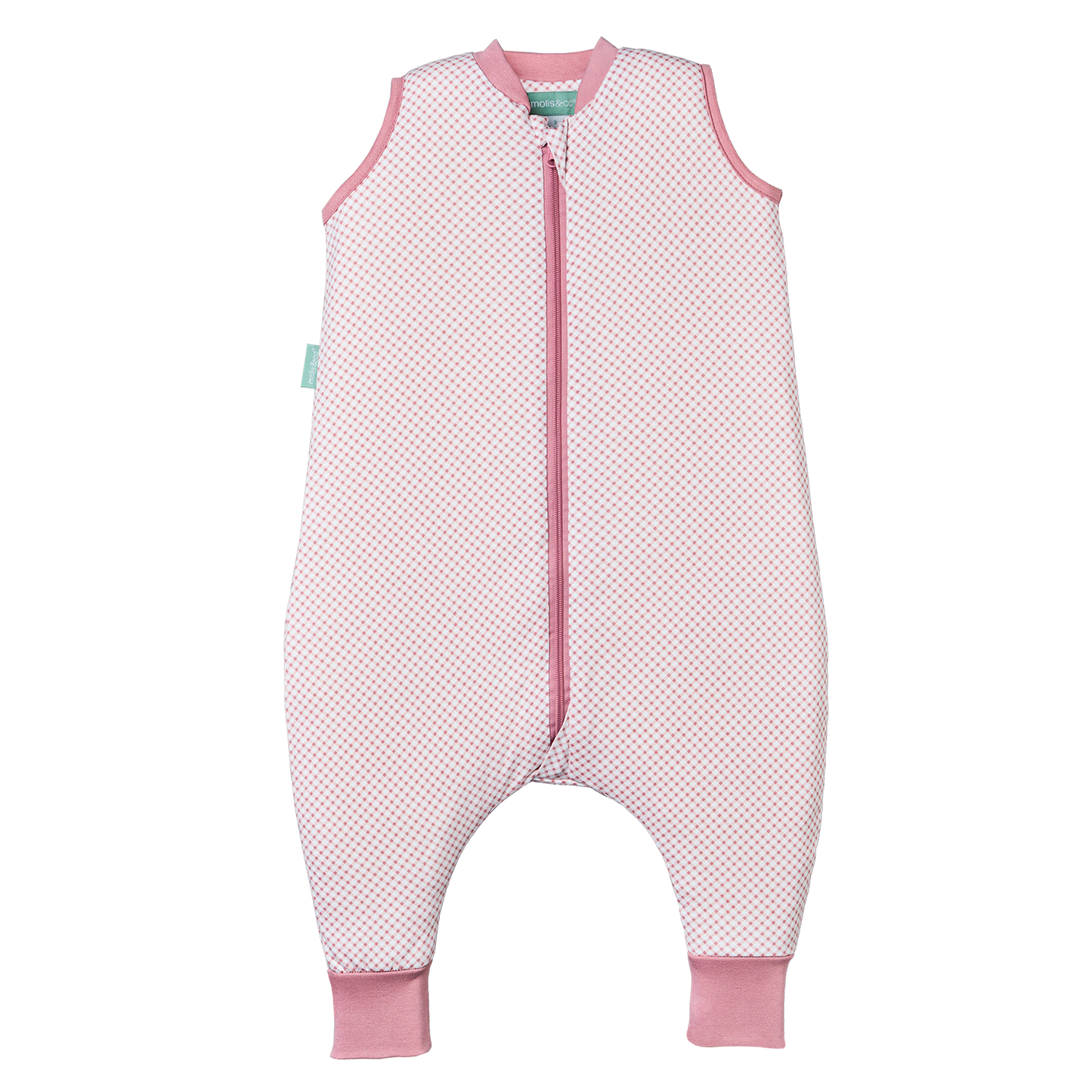 Saco de Dormir - Vichy Pink - TOG 1.0 | Molis & Co