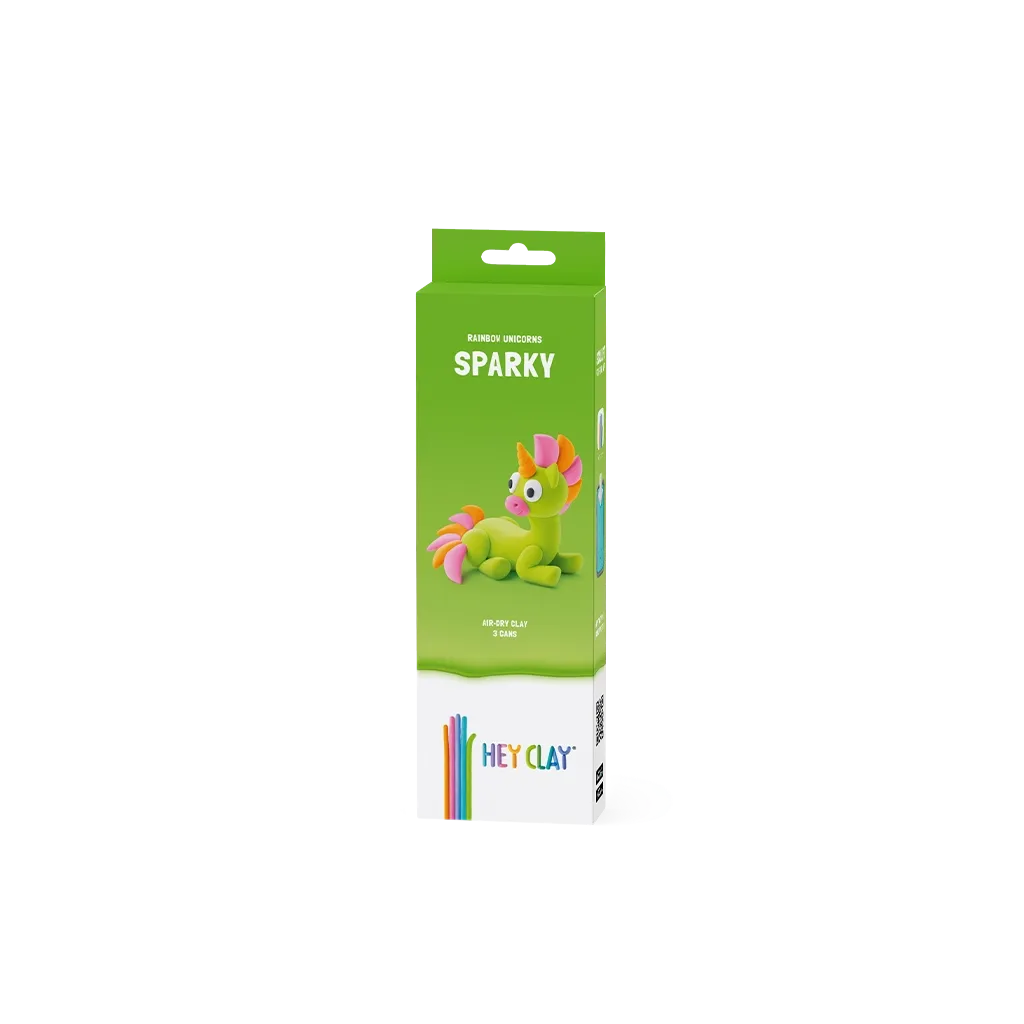 Massas de Modelar Rainbow Unicorns - Sparky | HEY CLAY