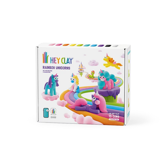 Massas de Modelar - Rainbow Unicorns | HEY CLAY