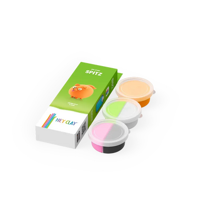 Massas de Modelar Dog Story - Spitz | HEY CLAY