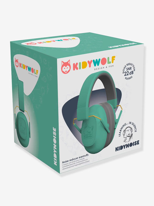 Kidynoise Protetores de Ouvidos Verde | Kidywolf