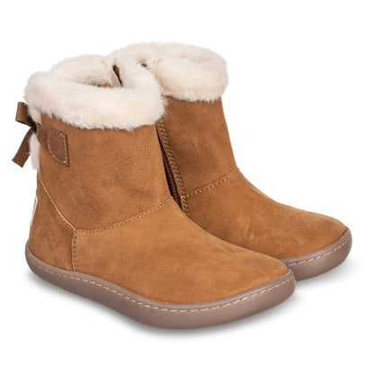 Botas com Pêlo - Laço Camel | Chetto