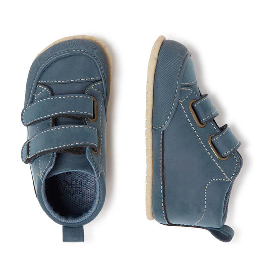 Botas Liria Feroz AW24 - Azul Denim | Microfibra Nobuck