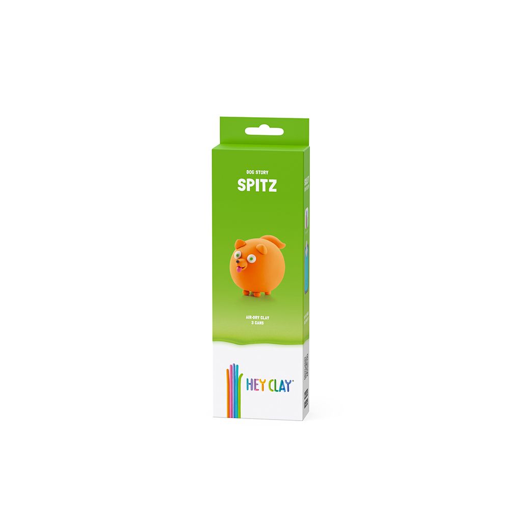 Massas de Modelar Dog Story - Spitz | HEY CLAY