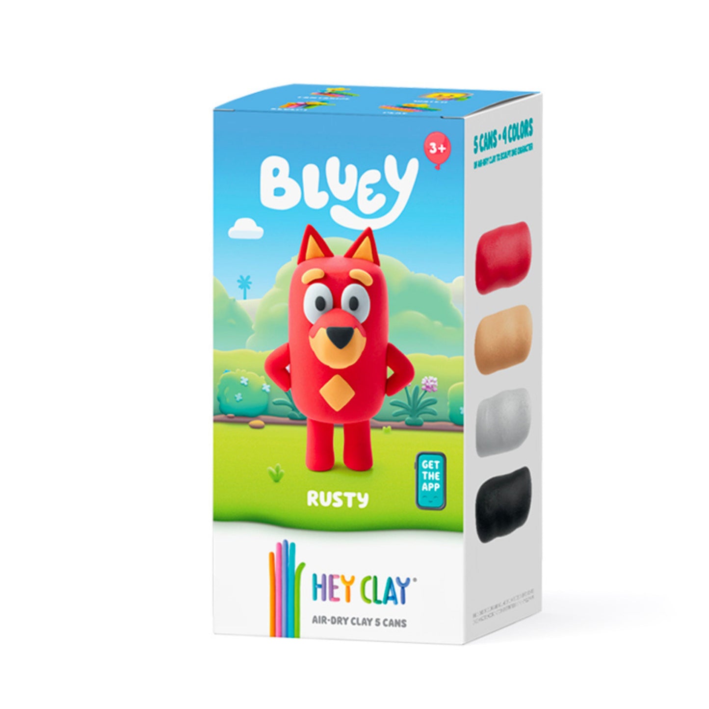 Massas de Modelar Bluey - Rusty | HEY CLAY