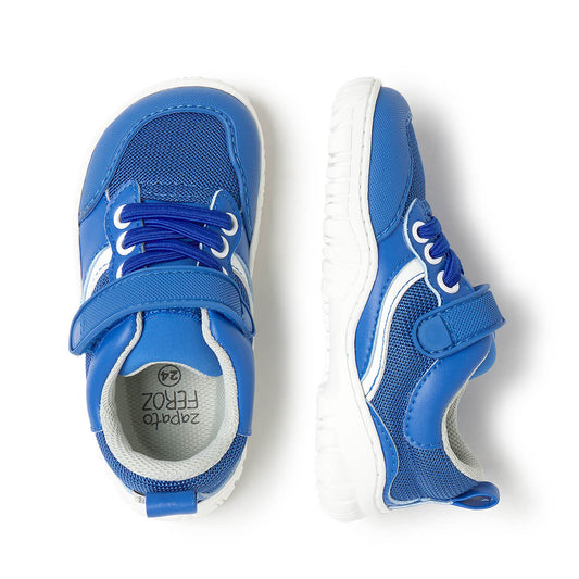 Ténis Biar Rocker AW25 - Azul Royal | Microfibra Nobuck
