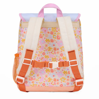 Mochila Escolar - Retro Flowers