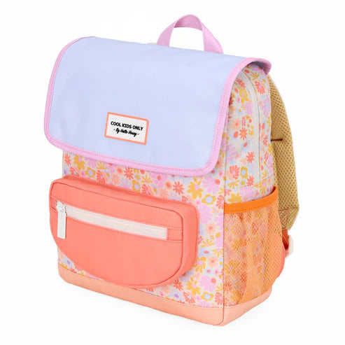 Mochila Pré-Escolar - Retro Flowers | Hello Hossy