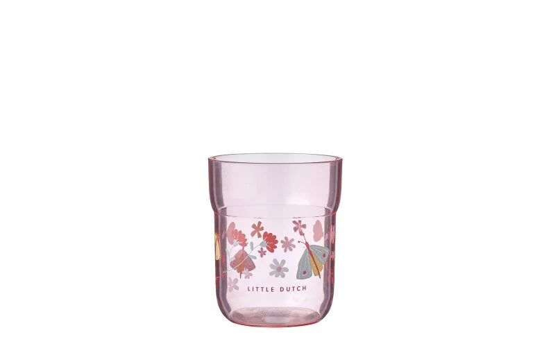 Copo de Criança Mio 250ml Flowers and Butterflies | Little Dutch