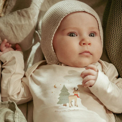 Gorro de Malha Soft Bege Melee | Little Dutch