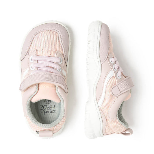 Ténis Biar Rocker AW25 - Rosa Claro | Microfibra Nobuck
