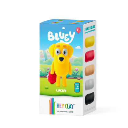 Massas de Modelar Bluey - Lucky | HEY CLAY