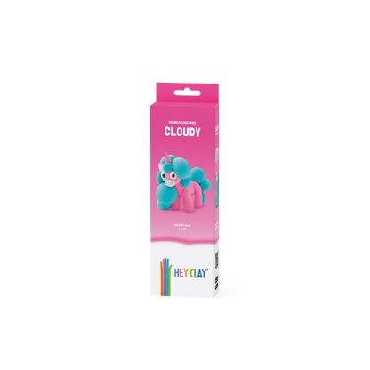 Massas de Modelar Rainbow Unicorns - Cloudy | HEY CLAY