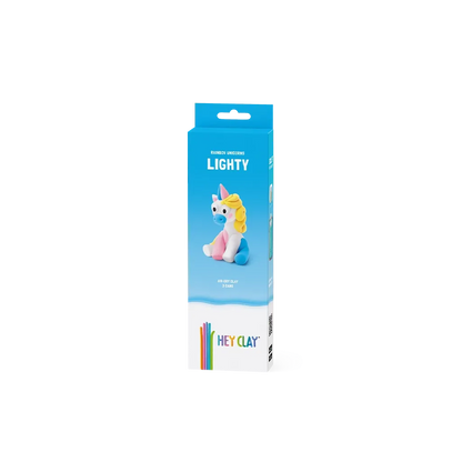 Massas de Modelar Rainbow Unicorns - Lighty | HEY CLAY