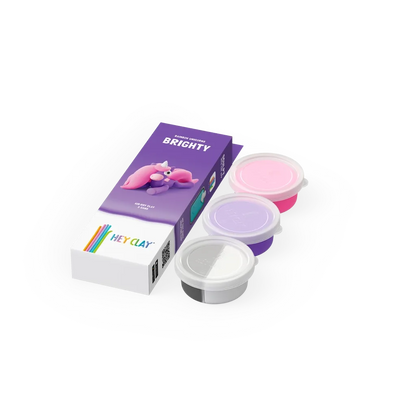 Massas de Modelar Rainbow Unicorns - Brighty | HEY CLAY