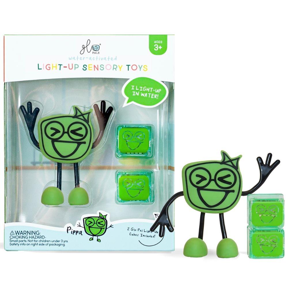 Pack Personagem Pippa + 2 cubos luminosos - Glo Pals