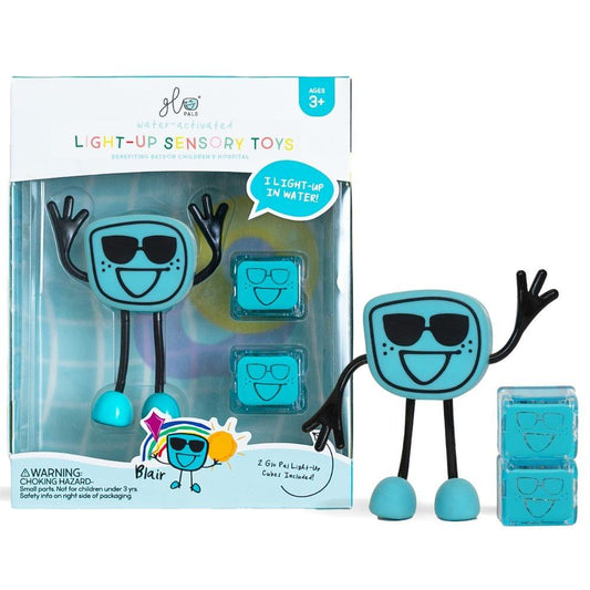 Pack Personagem BLAIR + 2 cubos luminosos - Glo Pals