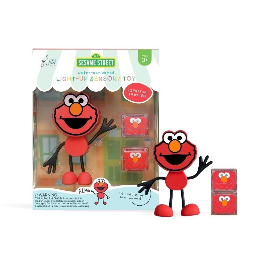 Pack Personagem Elmo + 2 cubos luminosos - Glo Pals