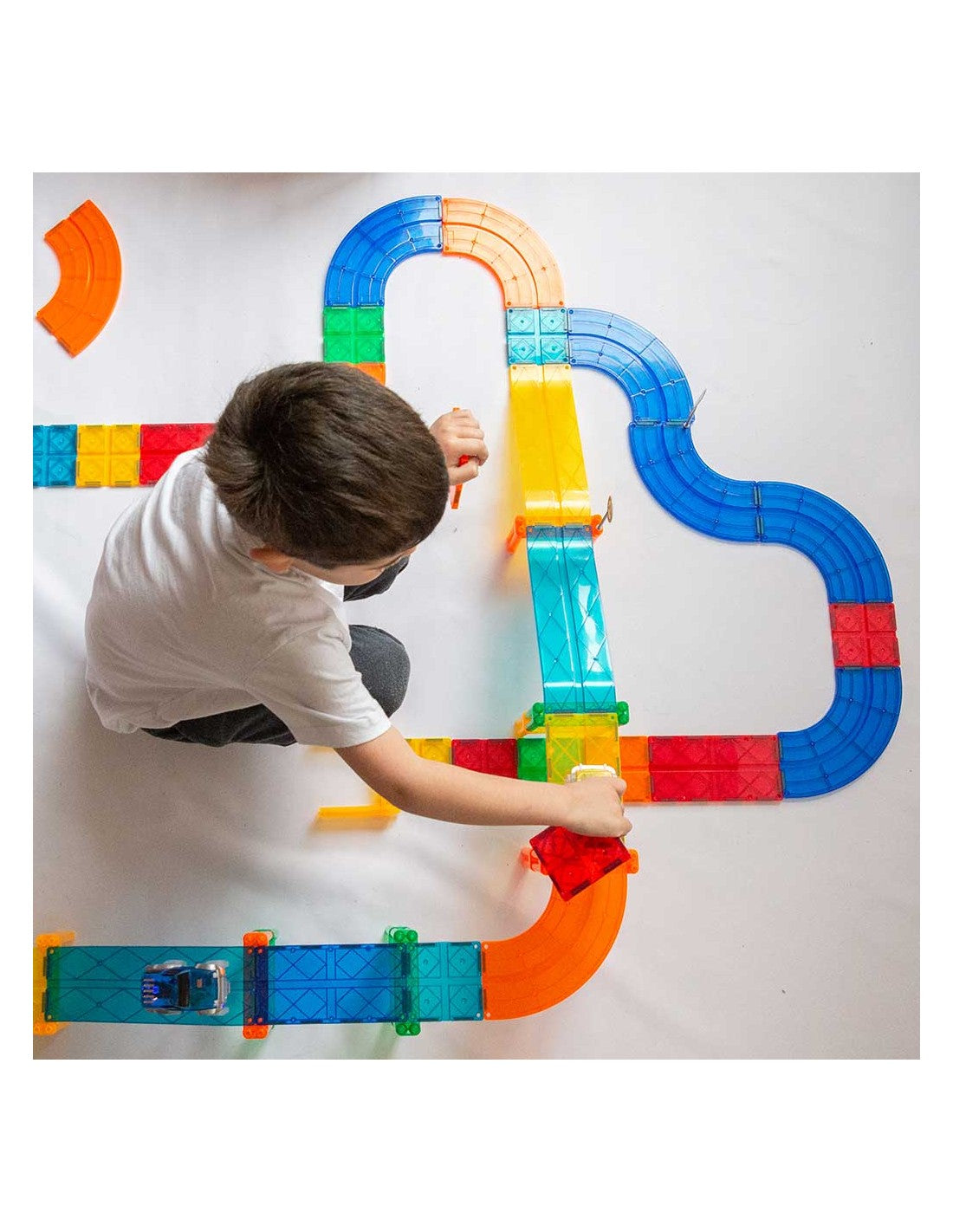 Imanix Pista de Corrida - 105 peças