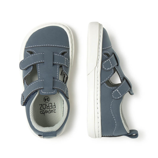 Sandálias Jávea Rocker SS26 - Azul Denim | Zapato Feroz.