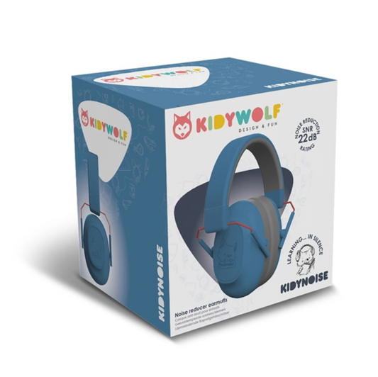 Kidynoise Protetores de Ouvidos Azul | Kidywolf
