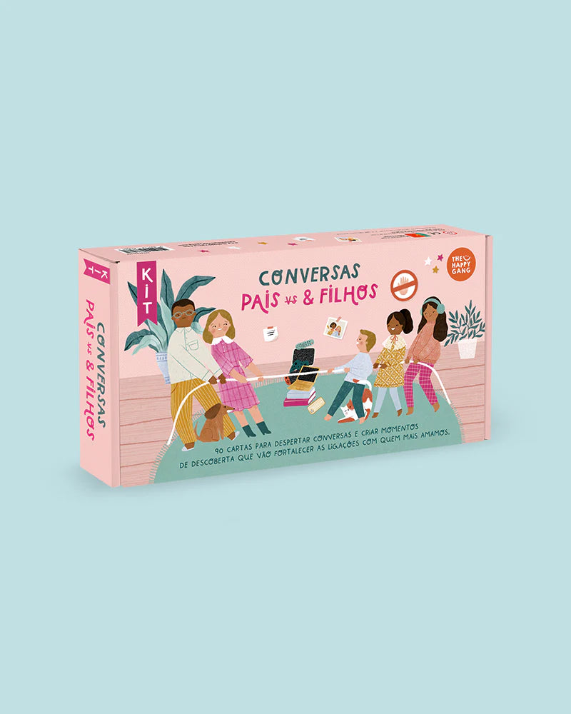 Kit Conversas Pais e Filhos - The Happy Gang
