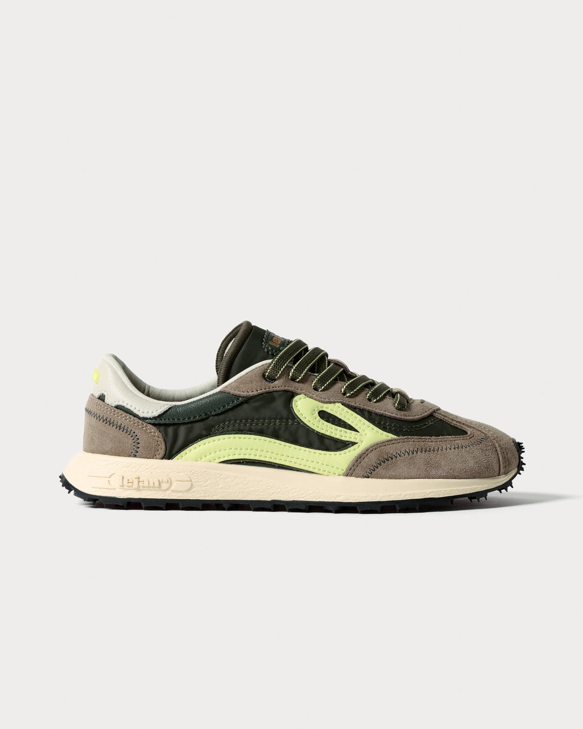 Ténis Melrose - Dark Olive | Lejan.