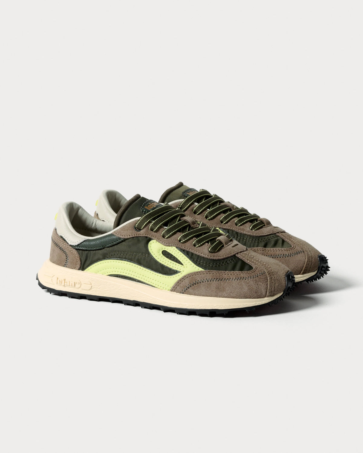 Ténis Melrose - Dark Olive | Lejan.