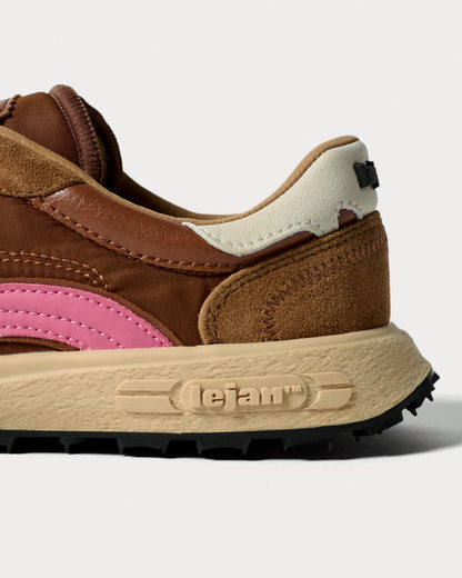 Ténis Melrose - Terra/ Electric Pink | Lejan