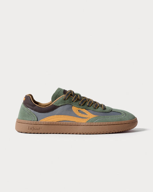 Ténis One Nylon Adulto - Mineral Gray/Mustard | Lejan