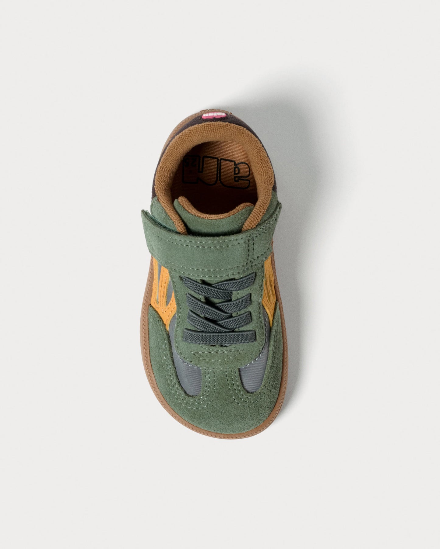 Ténis One Nylon - Mineral Gray/Mustard | Lejan.