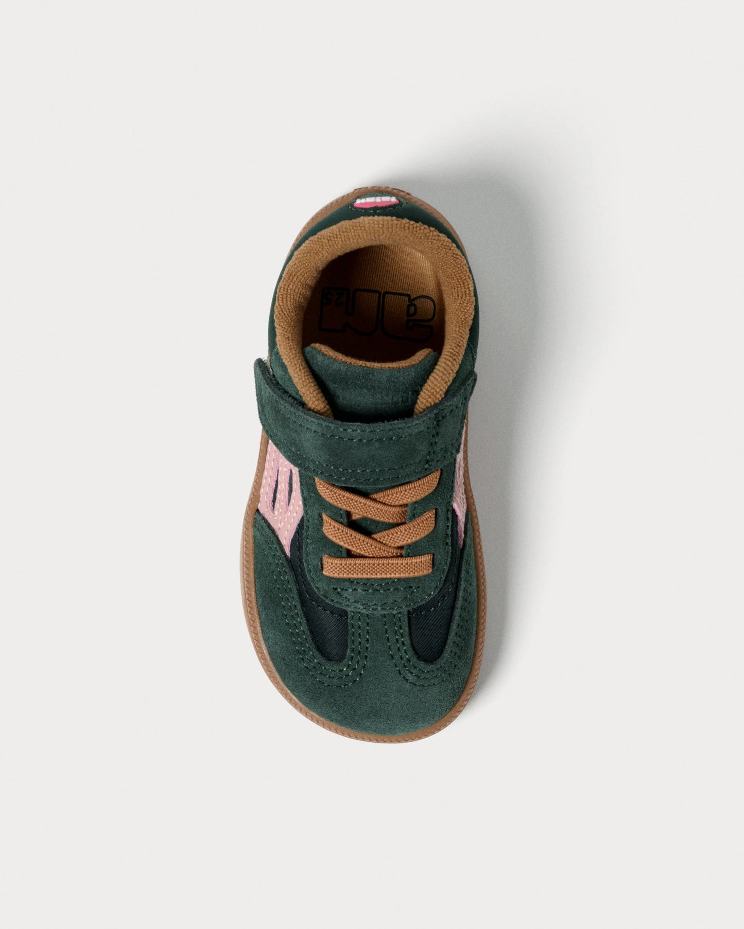Ténis One Nylon - Dark Green/Pink | Lejan