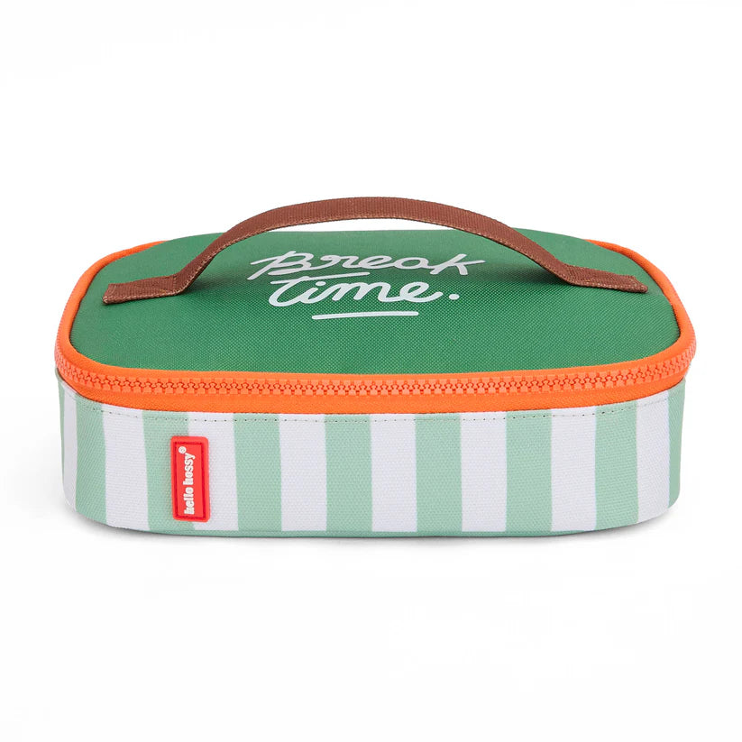 Lancheira pequena - Green Stripes | Hello Hossy