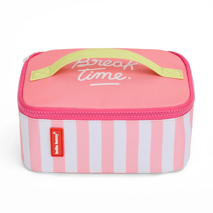 Lancheira - Pink Stripes | Hello Hossy.
