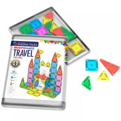 Magna Tiles Micro Mags - Travel Set Luxe 55