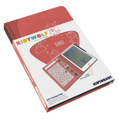 Tablet de Desenho C/ Ilustrações - Kidydraw Mini - Kawai