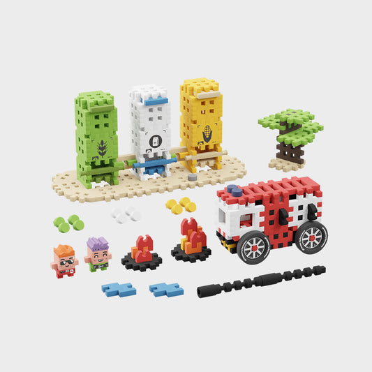 Marioinex - Mini Waffle City - Operação Combate a Incêndios