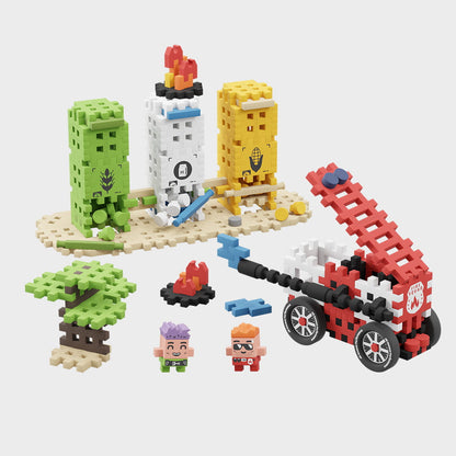 Marioinex - Mini Waffle City - Operação Combate a Incêndios