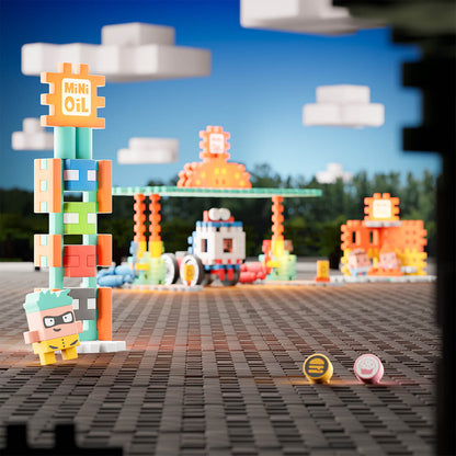 Marioinex - Mini Waffle City - Posto de Gasolina