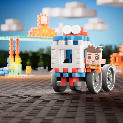 Marioinex - Mini Waffle City - Posto de Gasolina