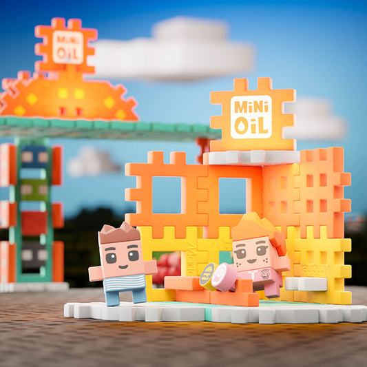 Marioinex - Mini Waffle City - Posto de Gasolina
