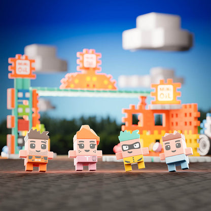 Marioinex - Mini Waffle City - Posto de Gasolina